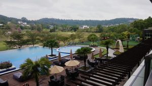 Kolam Renang Hotel Radisson Batam View Golf Sukajadi