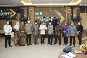 Wakil Wali Kota Batam Amsakar Achmad Terima Kunjungan BLUD DPD RI