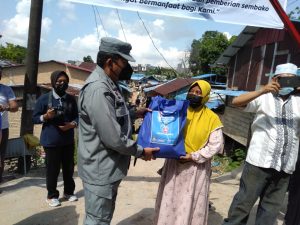 Bakamla RI Zona Maritim Barat Serentak Sosialisasikan Protokol Kesehatan 5M Bagi Masyarakat Maritim