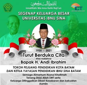 NEWS BLITZ: H. Andi Ibrahim Ketua Yayasan Pendidikan Ibnu Sina Meninggal Dunia