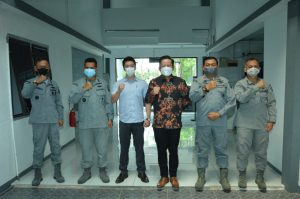 Bahas Keamanan Laut Perbatasan Singapura, Kepala Zona Barat Terima Kunjungan Konsulat Jenderal Singapura