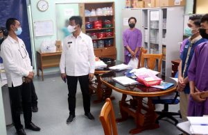 Kapasitas Ruangan Di RS untuk Pasien Covid Nyaris Penuh. Rudi Tinjau RSBP dan RSUD