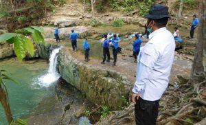 Demi Keselamatan, Air Terjun Telaga Bidadari Kota Batam Ditutup Sementara