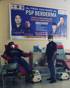 Bhakti untuk NKRI, Garda Pemuda NasDem Kepri Gelar Donor Darah dan Donor Plasma