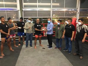 Motivasi Atlet PON Papua, Pengurus KONI Kepri Kunjungi Cabor