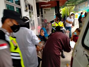 Polsek Belakang Padang Kota Batam Lakukan Antigen Massal, Cegah Penyebaran Covid-19