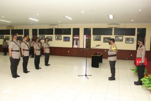 Serah Terima jabatan Tiga Kapolsek , Polsek Sagulung Kota Batam Dijabat IPTU Mohammad Darma Ardiyaniki, STK, SIK, M.Sc