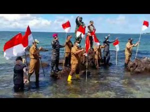 NEWS VIDEO : Peringati #HUTRI76, Polsek Bintan Utara Kibarkan 76 Bendera