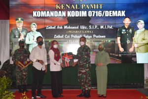 Pisah Sambut Dandim 0716/Demak, Bupati Ajak Dandim Baru Tingkatkan Sinergi