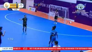 LIVE STREAMING : Futsal Pon XX Papua  2021 –  Kepri VS NTB