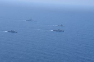 Dari Selat Natuna dan Singapura Gugus Tugas Samudera Shakti Gelar Patroli Gabungan