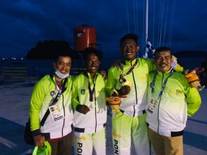 Ahmad Zainuddin Atlit Layar Dari Kepri Sumbangkan Satu Emas di PON XX Papua