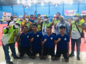 Tim Sepak Takraw  Kepri Juara Grup B
