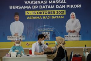 Hari Bakti Ke 50 Tahun, BP Batam Bersama PIKORI Gelar Vaksinasi Massal  5 – 13 Oktober. Daftar Vaksin Disini