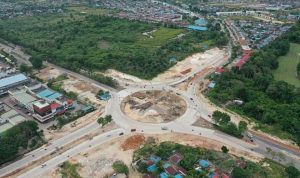 Pengerjaan Bundaran Basecamp Sudah Terbentuk, Desember Ini Ditargetkan Selesai