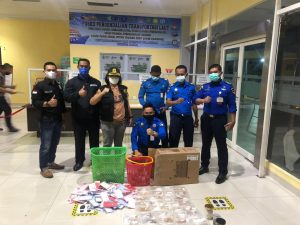 Ditpam BP Batam Amankan 54 Ekor Tokek Belang Tanpa Surat Karantina Tujuan Pekanbaru