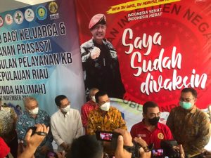 BINDA Kepri Kerjasama Dengan BKKBN Kepri Lakukan Vaksinasi Khusus Ibu Hamil Dan Menyusui Di Kota Batam