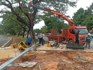 Dishub Kota Batam Pasang CCTV 360 Drajat, Pantau Pelanggar Lalu Lintas