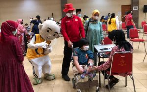 Gubernur Kepri Ansar Ahmad, Launching Vaksinasi Anak Usia 6-11 Tahun di Kota Batam