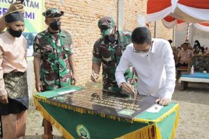 Hadiri Penutupan Karya Bakti TNI, Amsakar Apresiasi kekompakan Semua Pihak Membangun Batam