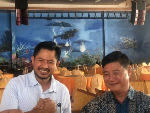 Nuryanto Hadiri Grand Opening Kepri Seafood Restaurant, Kapal Disulap Jadi Tempat Makan