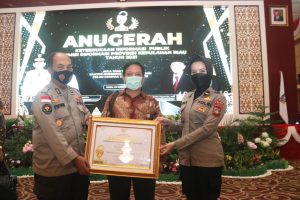 SELAMAT!, Polda Kepri Dianugerahi Keterbukaan Informasi Publik Tahun 2021