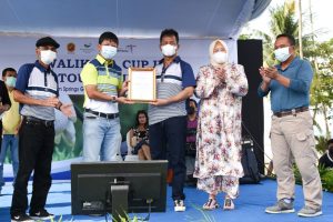 Wagub Marlin Hadiri Penutupan Turnament Golf Walikota Cup 2021 di Palm Springs Golf & Country Club Batam