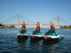 Ardiwinata Puji Harris Resort Barelang Batam, Adanya  Wahana Baru Jetski Sea-Doo Safari