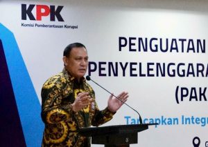 Ketua KPK RI Firli Bahuri : Indeks Persepsi Korupsi Indonesia Kian Membaik