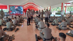 Sebelum BKO ke Sulawesi, Kapolda Kepri Kunjungi Personel Satbrimob di Puslat Korbrimob