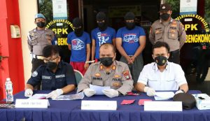 Polsek Bengkong Ciduk Tiga Orang Penadah Sepeda Motor Curian