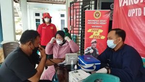 Binda Kepri Dan Dinkes Batam Gelar Vaksinasi Booster Di Perusahaan di Kota Batam