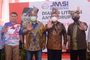 Bupati Natuna  Wan Siswandi Sambut Baik Kedatangan Ketua Umum JMSI di Natuna