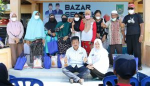 HM Rudi Ikut Salurkan 11.775 Paket Sembako Murah Hingga Ke Hinterland