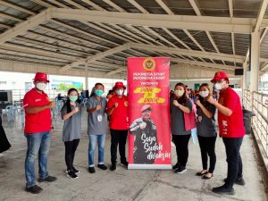 Tidak Hanya Calon Pelaku Mudik, Karyawan Perusahaan Juga Antusias Ikuti Vaksinasi Booster