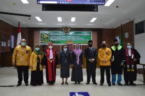 Ketua PN Batam Lantik Panmud Pidana, Perdata dan Hukum di Pengadilan Negeri Batam