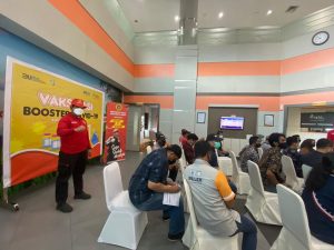 Binda Kepri Dan Dinkes Batam Jemput Bola Gelar Vaksinasi Booster Di Perusahaan