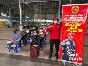 Kasus Covid-19 Turun, Vaksinasi Covid-19 Tetap Rutin Dilaksanakan Setiap Hari Oleh Binda Kepri