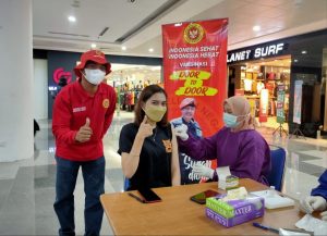 Terus Kejar Vaksinasi Bagi Masyarakat, Binda Kepri Dan Dinkes Batam Rutin Gelar Vaksinasi