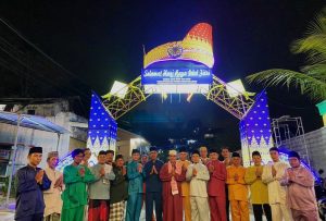 Gapura ‘Tanjak’ Semarakan Ramadhan dan Idul Fitri di Kampung Melayu Seipanas Kota Batam
