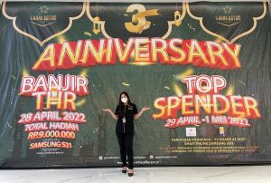 Anniversary Ke 3 Tahun, Grand Batam Mall Bagi – Bagi THR Uang Tunai dan Smartphone