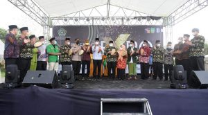 HM. Rudi Membuka Kemenag Kepri Expo 2022 di WTB