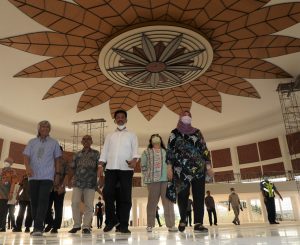Segera Diresmikan, Kepala BP Batam Tinjau Langsung Kesiapan Pembangunan Masjid Tanjak