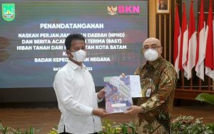 Pemko Batam Hibahkan Tanah Untuk UPT BKN