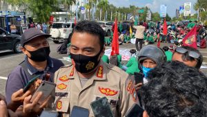 Polda Kepri Apresiasi Demo Mahasiswa Di Batam dan Tanjungpinang Berjalan Tertib Dan Aman