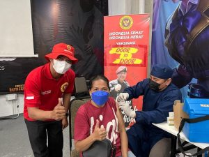 Gerai Vaksinasi Massal Terus Diminati Masyarakat Batam Jelang Mudik Idul Fitri