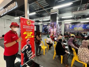 Jelang Ramadhan, Masyarakat Rela Antri Ikuti Vaksinasi Booster Di Batam