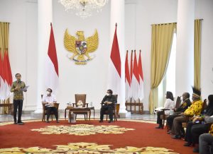 Presiden Jokowi Terima Majelis Rakyat Papua dan Papua Barat di Istana Bogor