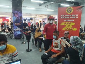 Sentra Vaksinasi Massal Ramai Dikunjungi Masyarakat, Picu Lonjakan Capaian Vaksinasi Di Batam