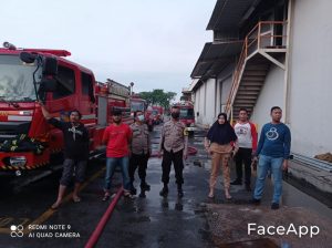 Kebakaran PT PCI Elektronik Panbil Tak Ada Korban Jiwa, Kapolresta Barelang : Penyebab dan Kerugian Dalam Proses Penyelidikan